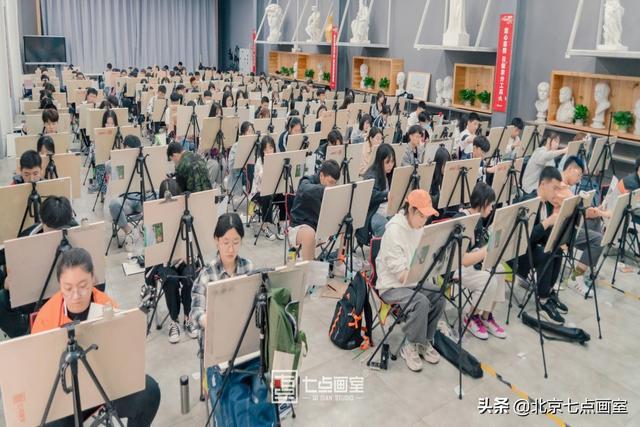 「七點(diǎn)畫室第一次月考」朝著夢(mèng)想,努力追逐