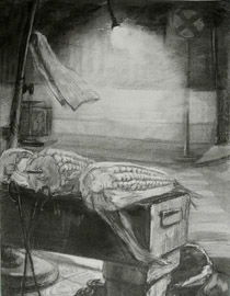 北京金辰畫室優(yōu)秀投稿作品37 素描人物肖像