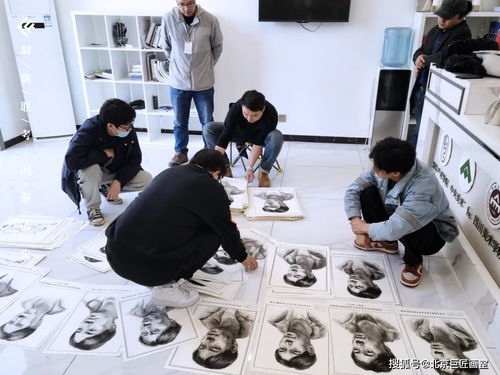 北京巨匠畫室十月考試周 青年們全力沖刺,行勝于言,超越自我