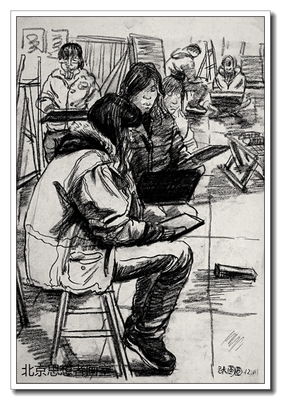 北京思想者畫室--場景速寫