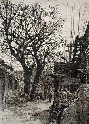 人藝美術畫室:中央美院附中生活速寫精選!