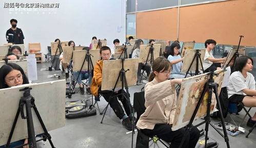 北京新構成畫室十月月考紀實 聯考序幕前的備戰熱身