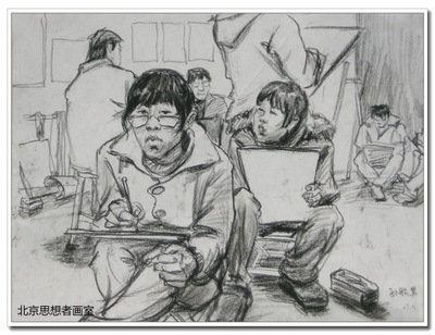 北京思想者畫室--場景速寫