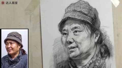 探索藝術之美 北京達人畫室石策老師素描頭像范畫精講